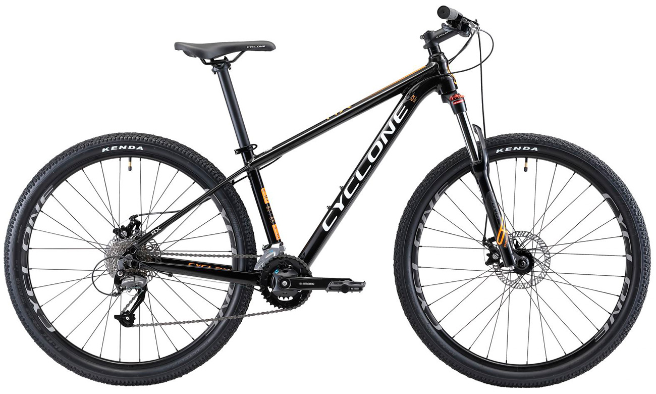 Велосипед Cyclone AX 27,5" (2021) 2021 black
